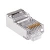 Conector telefonic, RJ45 8P 8C (conductori) prin CAT,6E ecranat