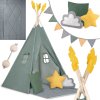 Cort tip teepee NK-406 Nukido - verde