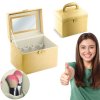 Organizator pentru cosmetice MS-706 auriu