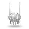 Scaun suspendat tip hamac BOHO gri