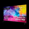 Smart TV Kruger&Matz 65" UHD Google TV DVB-T2/T/C H.265 HEVC
