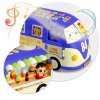 Jucărie interactivă Autobuz RK-741 albastru