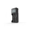 Încărcător pentru baterii 18650 2 x Li-ion 3,6V/3,7V LCD