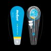 Set de 2 rachete de badminton RBA-4101