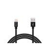 Lightning USB 1,5 m negru BL