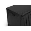 Cutie de grădină 109 x 51 x 55 cm 270L negru