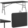Masă de grădină pliabilă 180cm grafit GF0052