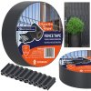 Banda de acoperire pentru gard grafit 4,75CMX35M 450g/m2 20 CLIPSURI FN0003