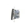 Buton comutator Simon 54 fără pictogramă modul antracit