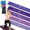 Benzi elastice pentru exerciții - Mini Band L, 2.3-18.2 kg, 5 benzi, REBEL ACTIVE
