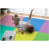 Puzzle din spumă pentru podea 180x180cm 9 buc multicolor