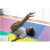 Puzzle din spumă pentru podea 180x180cm 9 buc multicolor