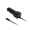 Încărcător auto Lightning + USB 2100 mA ML0993