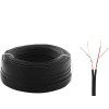 44532 cablu audio rca 2cx3mm negru
