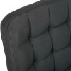 Scaun de birou Benton din material negru
