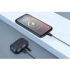 Căști wireless în urechi M6 cu power bank - negru