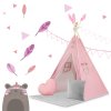 Cort tip teepee NK-406 Nukido - roz