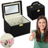 Organizator pentru produse cosmetice MS-706 negru