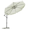 Umbrelă de terasă 350cm bej 200g/m2