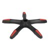 Bază scaunului 320 mm negru-roșu