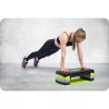 Step aerobic cu 3 trepte NS-400 verde