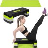 Step aerobic cu 3 trepte NS-400 verde