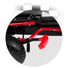 Kart cu pedale pentru copii RK-593 roșu