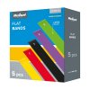 Benzi de exerciții 2m - Long Band LTs-1, 1-5 kg, 5 benzi, REBEL ACTIVE