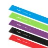 Benzi elastice pentru exerciții 2m - Long Band Ls-1, 1-5 kg, 5 benzi, REBEL ACTIVE