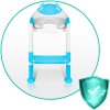 Scaun WC pentru copii cu scară ursuleț Ricokids 729200 albastru