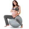 Minge aerobic pentru gravide 65 cm NS-951 gri