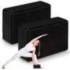 Bloc din spumă pentru yoga - set 2 bucăți NS-962 negru
