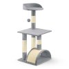 Ansamblu de joacă pentru pisici 79 cm PH-003 Pethaus gri