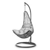 Scaun de grădină suspendat Cabana Sofotel gri