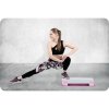 Trepte de exerciții cu două trepte NS-401 roz