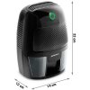 Dezumidificator - absorbant de umiditate cu alimentare auto Berdsen BR-50B negru