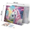 Tablou de pictat după numere 40x50 cm Massido Unicorn