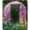 Tunel de grădină 2 x 3 m (6m2) roz Plonos