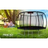 Trambulină de grădină profilată 14ft/435cm cu plasă interioară Neo-Sport