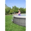 Scară metalică pentru piscine 84 cm Bestway 58430