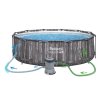 Piscină de grădină cu cadru 366 x 100 cm 10în1 Bestway 5614X