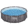 Piscină de grădină cu cadru 366 x 100 cm 10în1 Bestway 5614X