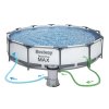 Piscină de grădină cu cadru 366 x 122 cm 18în1 Bestway 56420