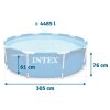 Piscină de grădină cu structură 305 x 76 cm 15în1 INTEX 28202