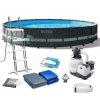 Piscină de grădină cu structură 610 x 122 cm 11în1 INTEX 26334