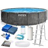 Piscină de grădină cu structură 457 x 122 cm 12în1 INTEX 26742