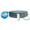 Piscină de grădină cu structură 457 x 122 cm 12în1 INTEX 26742