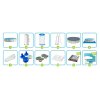 Piscină de grădină cu structură 457 x 107 cm 12 în 1 INTEX 26724