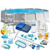 Piscină de grădină cu structură 549 x 122 cm 21în1 INTEX 26732