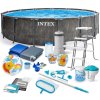 Piscină de grădină cu structură 457 x 122 cm 20 în 1 INTEX 26742